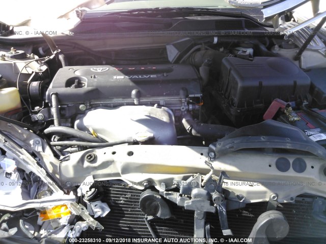 JTDBE32K663041105 - 2006 TOYOTA CAMRY LE/XLE GOLD photo 10