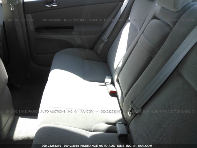 JTDBE32K663041105 - 2006 TOYOTA CAMRY LE/XLE GOLD photo 8