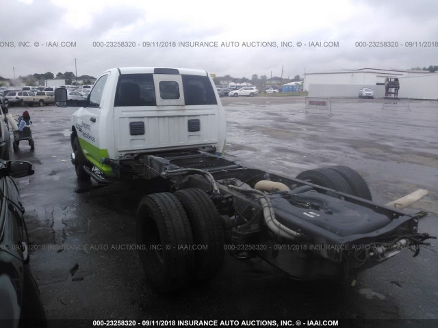 3C7WRSBL4EG281390 - 2014 RAM 3500 WHITE photo 3