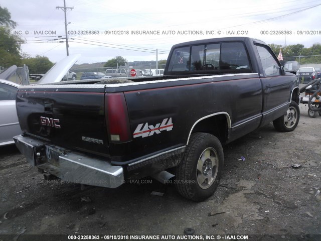 1GTFK24H8KE514653 - 1989 GMC SIERRA K2500 BLACK photo 4