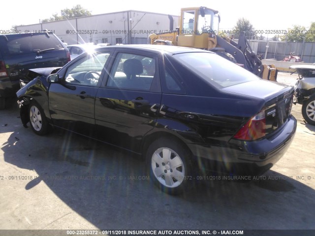 1FAHP34N17W346805 - 2007 FORD FOCUS ZX4/S/SE/SES 黑色 照片 3