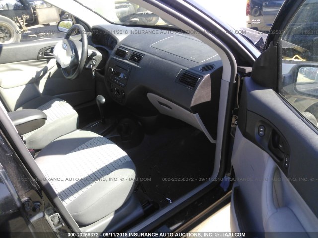 1FAHP34N17W346805 - 2007 FORD FOCUS ZX4/S/SE/SES 黑色 照片 5