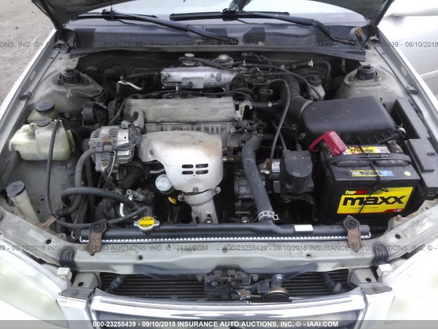 4T1BG22K2YU679414 - 2000 TOYOTA CAMRY CE/LE/XLE 银色 照片 10