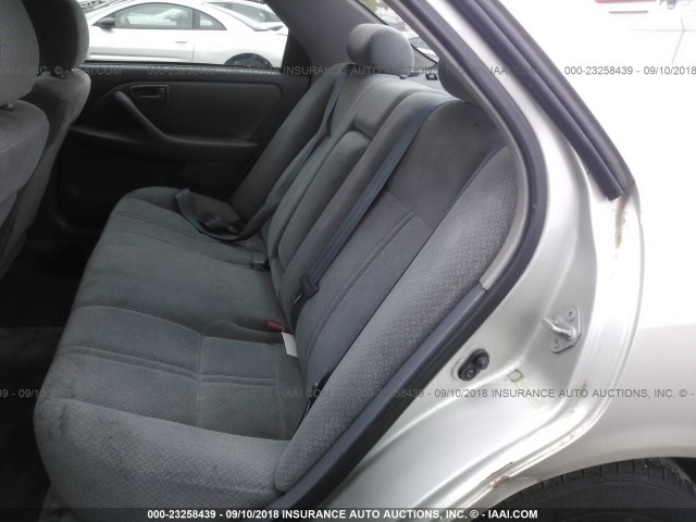 4T1BG22K2YU679414 - 2000 TOYOTA CAMRY CE/LE/XLE 银色 照片 8