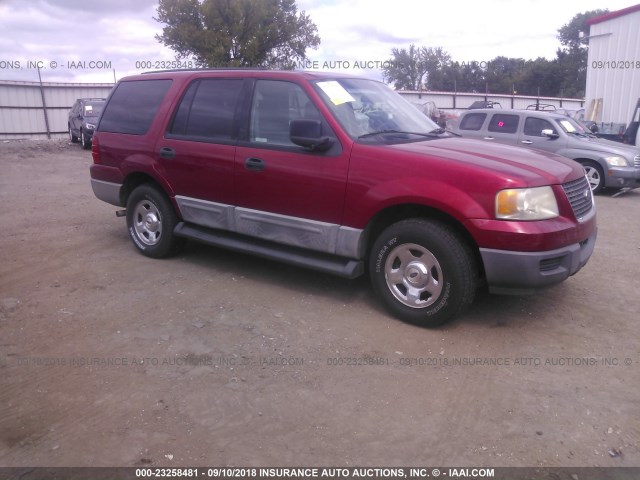 1FMRU13W84LA30364 - 2004 FORD EXPEDITION XLS RED photo 1