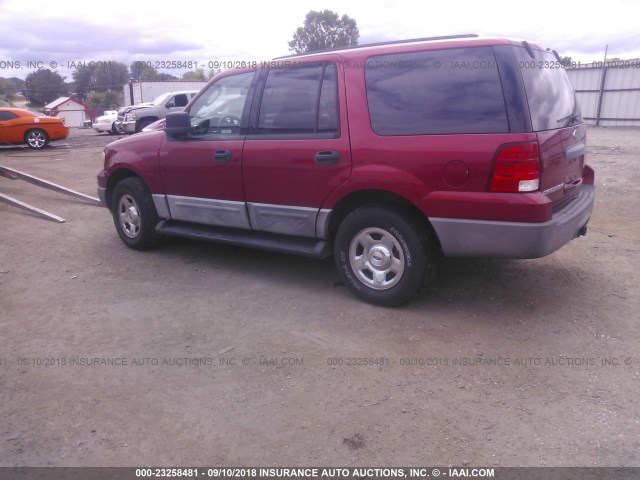 1FMRU13W84LA30364 - 2004 FORD EXPEDITION XLS RED photo 3