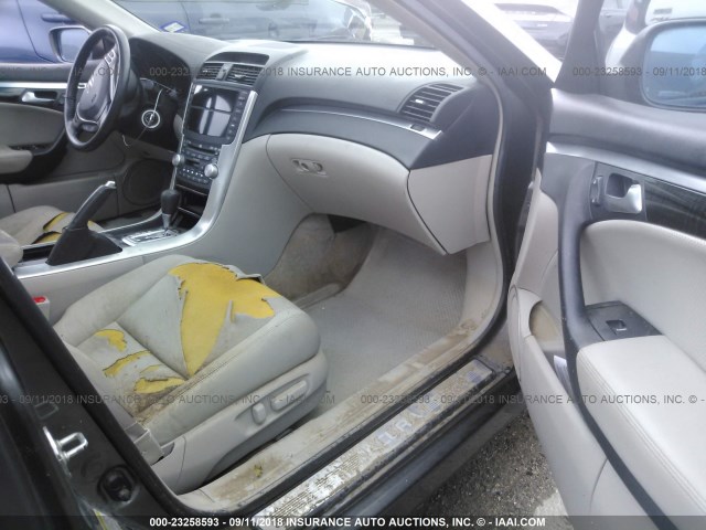 19UUA66218A032814 - 2008 ACURA TL TAN photo 5