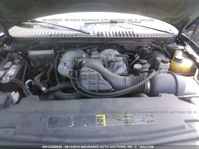 5LMFU28R34LJ01401 - 2004 LINCOLN NAVIGATOR Siyah fotoğraf 10