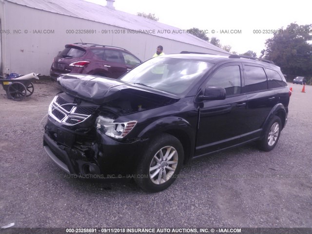 3C4PDCBB1DT552635 - 2013 DODGE JOURNEY SXT GRAY photo 2