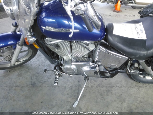 1HFSC18034A803756 - 2004 HONDA VT1100 C BLUE photo 9