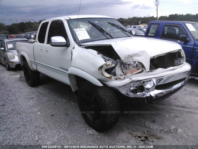 5TBBT48182S246193 - 2002 TOYOTA TUNDRA ACCESS CAB LIMITED WHITE photo 1