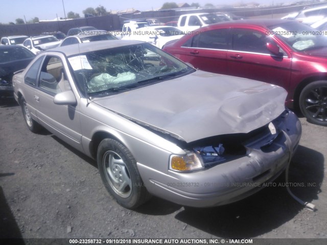 1FALP62W6VH128450 - 1997 FORD THUNDERBIRD LX GOLD photo 1