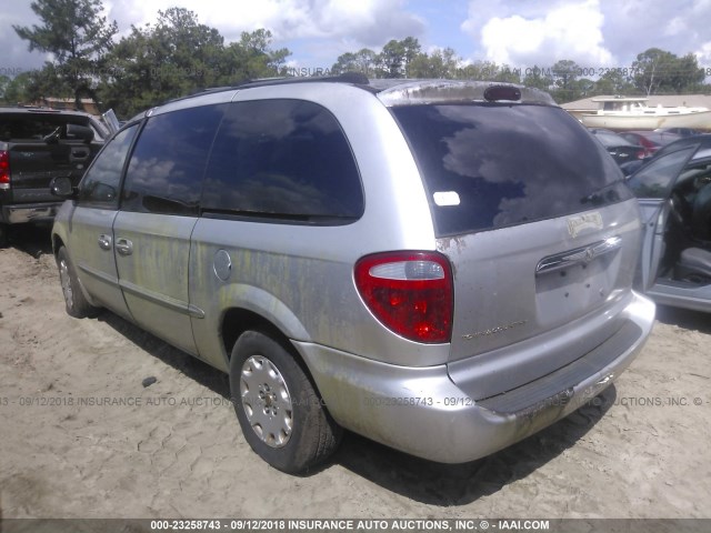 2C4GP44331R352566 - 2001 CHRYSLER TOWN & COUNTRY LX SILVER photo 3