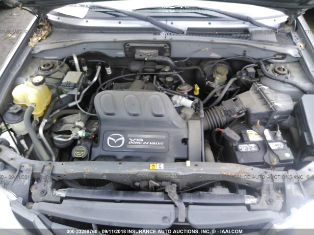 4F2CU08122KM16363 - 2002 MAZDA TRIBUTE LX/ES ნაცრისფერი ფოტო 10