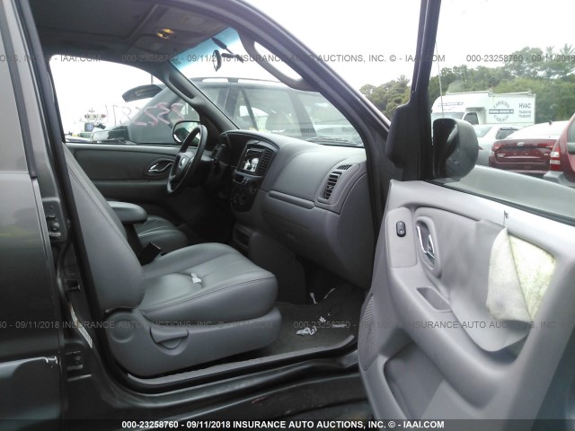 4F2CU08122KM16363 - 2002 MAZDA TRIBUTE LX/ES GRAY photo 5