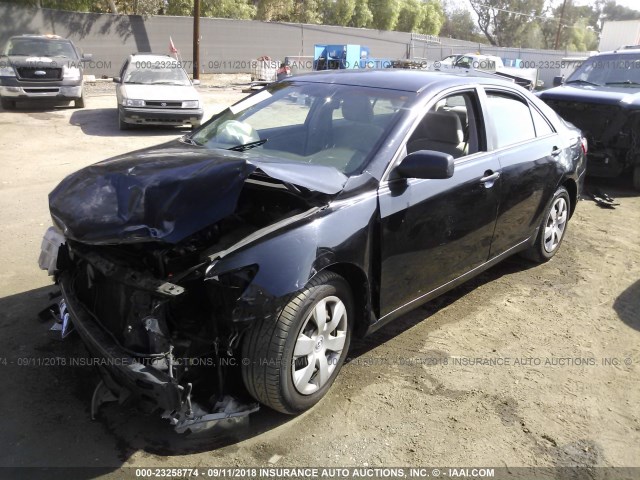4T1BE46K07U166673 - 2007 TOYOTA CAMRY NEW GENERAT CE/LE/XLE/SE BLACK photo 2