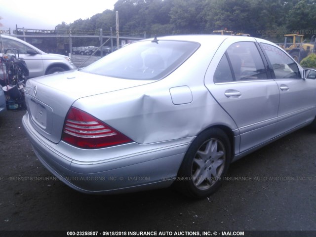 WDBNF67J56A478096 - 2006 MERCEDES-BENZ S 350 SILVER photo 6