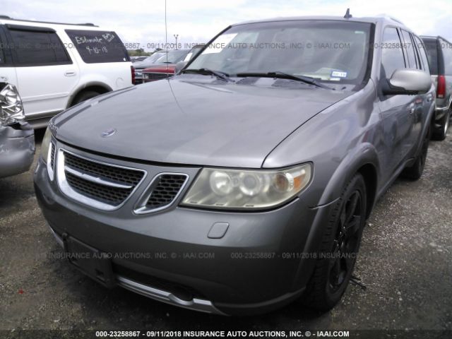 5S3ET13M762805745 - 2006 SAAB 9-7X ARC GRAY photo 2