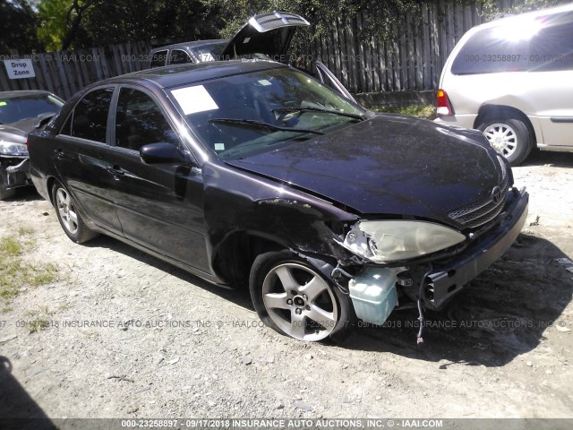 4T1BE32K23U655019 - 2003 TOYOTA CAMRY LE/XLE/SE Қара фото 1