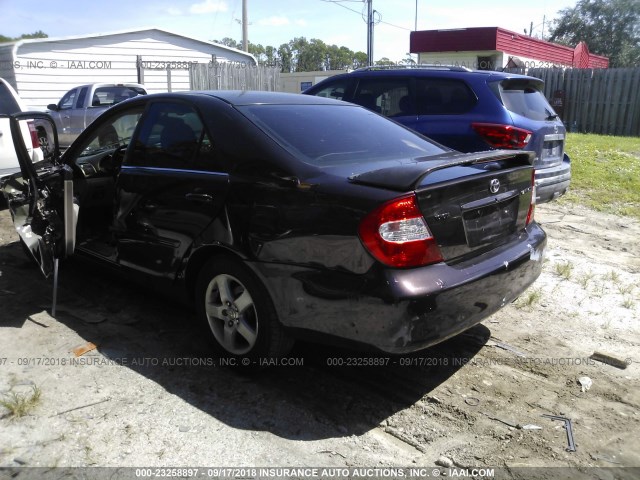 4T1BE32K23U655019 - 2003 TOYOTA CAMRY LE/XLE/SE Қара фото 3