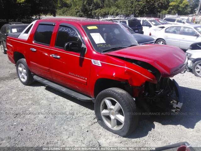 3GNEC12017G314365 - 2007 CHEVROLET AVALANCHE C1500 RED photo 1