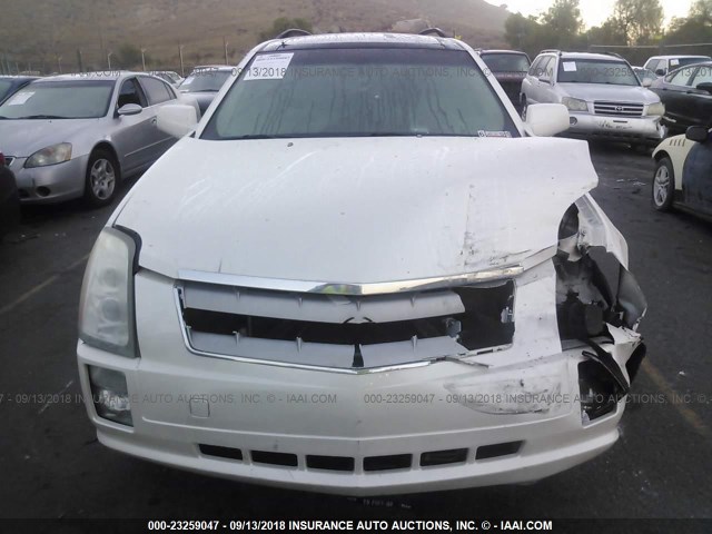 1GYEE637860143056 - 2006 CADILLAC SRX WHITE photo 6