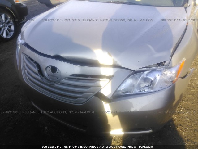 4T1BE46K77U177444 - 2007 TOYOTA CAMRY NEW GENERAT CE/LE/XLE/SE GOLD photo 6