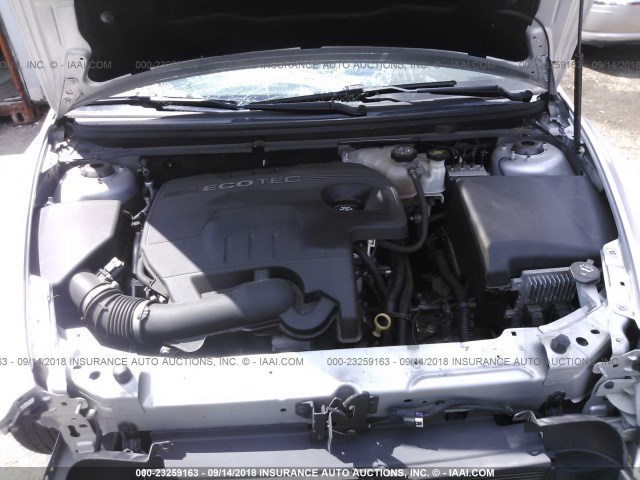 1G1ZC5E05CF332949 - 2012 CHEVROLET MALIBU 1LT 银色 照片 10