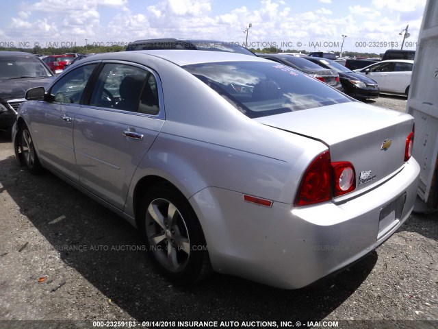 1G1ZC5E05CF332949 - 2012 CHEVROLET MALIBU 1LT 银色 照片 3