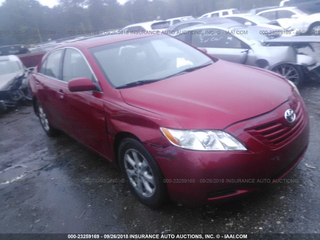 4T1BE46K37U135997 - 2007 TOYOTA CAMRY NEW GENERAT CE/LE/XLE/SE RED photo 1