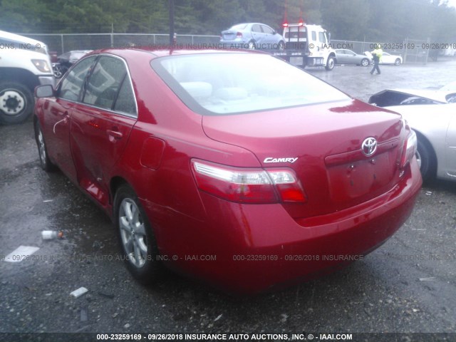4T1BE46K37U135997 - 2007 TOYOTA CAMRY NEW GENERAT CE/LE/XLE/SE RED photo 6