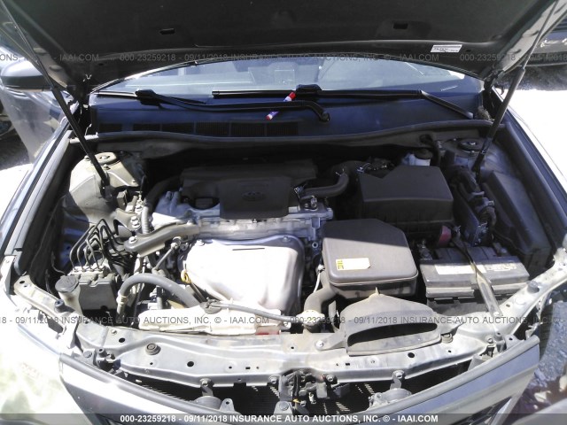 4T1BF1FK9CU013618 - 2012 TOYOTA CAMRY SE/LE/XLE 灰色 照片 10