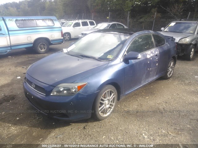JTKDE177550046225 - 2005 TOYOTA SCION TC 蓝色 照片 2