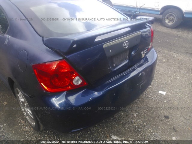 JTKDE177550046225 - 2005 TOYOTA SCION TC 蓝色 照片 6