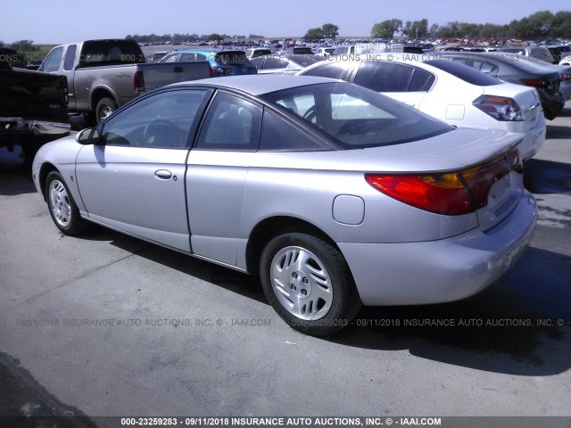 1G8ZY12781Z116831 - 2001 SATURN SC2 SILVER photo 3