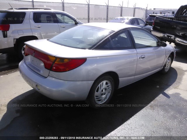 1G8ZY12781Z116831 - 2001 SATURN SC2 SILVER photo 4