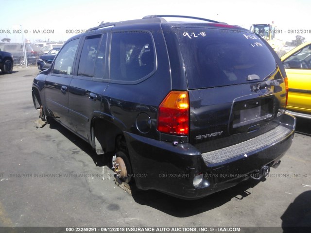 1GKES63MX82111211 - 2008 GMC ENVOY DENALI BLACK photo 3