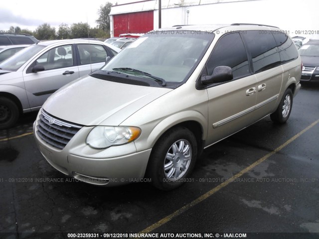 2A8GP54L16R866342 - 2006 CHRYSLER TOWN & COUNTRY TOURING GOLD photo 2