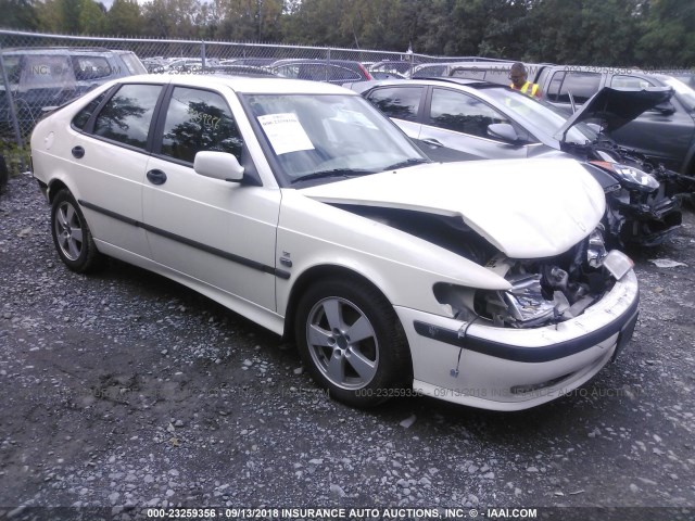 YS3DF58K522009084 - 2002 SAAB 9-3 SE WHITE photo 1