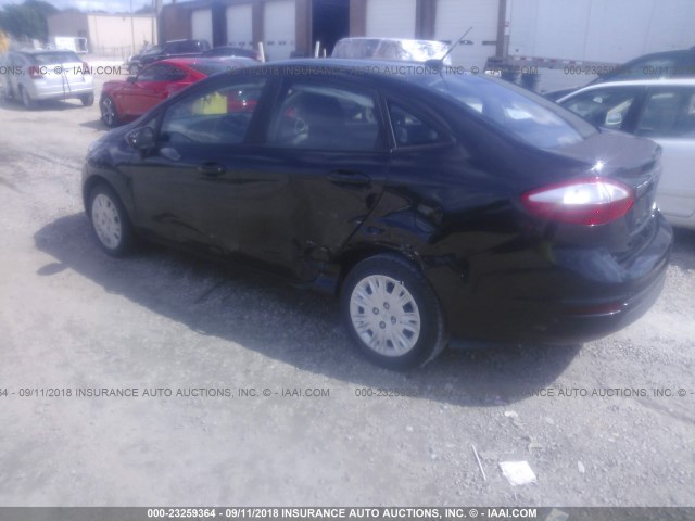 3FADP4AJ0FM140749 - 2015 FORD FIESTA S BLACK photo 3