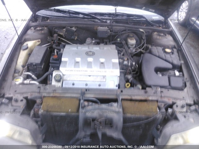 1G6KY54911U113623 - 2001 CADILLAC SEVILLE STS TAN photo 10