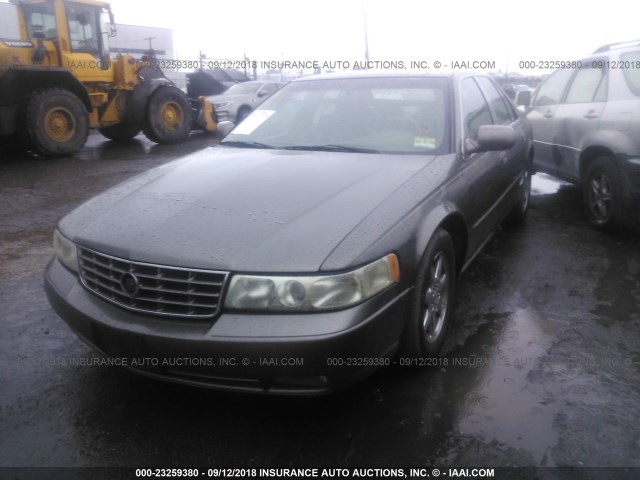 1G6KY54911U113623 - 2001 CADILLAC SEVILLE STS TAN photo 2