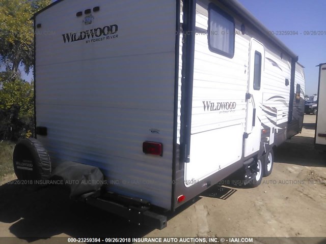 4X4TWDC20HA261810 - 2017 FOREST RIVER WILDWOOD  白色 照片 4