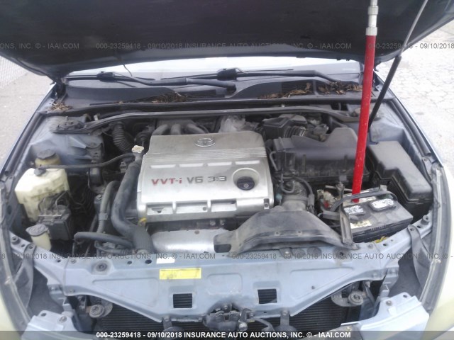 4T1CA38P45U045922 - 2005 TOYOTA CAMRY SOLARA SE/SLE Mavi foto 10