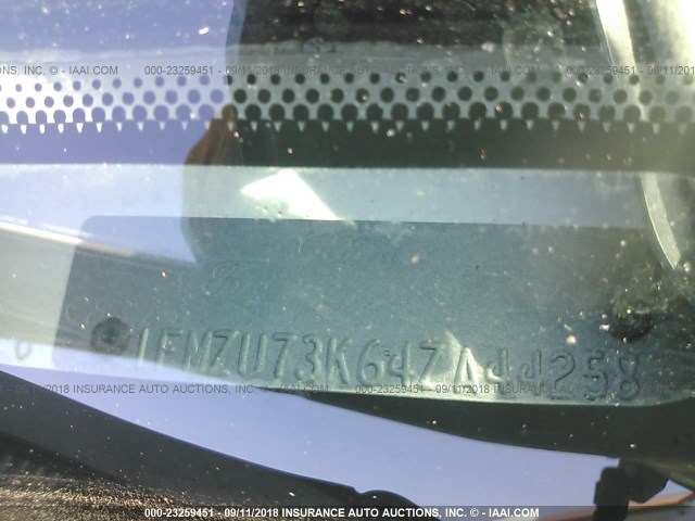 1FMZU73K64ZA44258 - 2004 FORD EXPLORER XLT/XLT SPORT/NBX 白色 照片 9