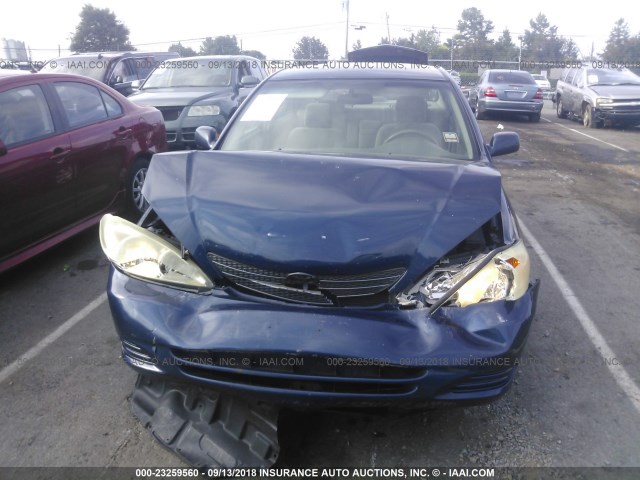 4T1BE32K94U306084 - 2004 TOYOTA CAMRY LE/XLE/SE Mavi foto 6