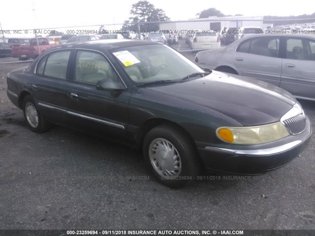 1LNFM97V9WY686890 - 1998 LINCOLN CONTINENTAL  Zielony zdjęcie 1