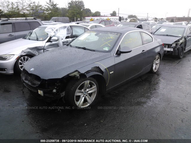 WBAWB73537P035523 - 2007 BMW 335 I GRAY photo 2