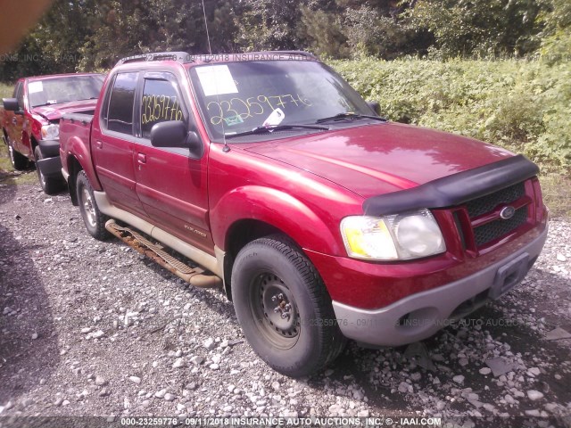 1FMZU77E62UB84468 - 2002 FORD EXPLORER SPORT TR  RED photo 1