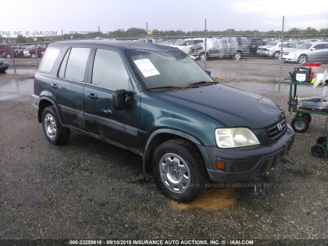 JHLRD1848VC069276 - 1997 HONDA CR-V LX GREEN photo 1